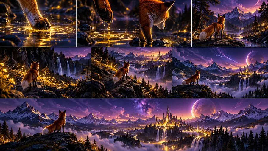 Magiclight video creation workflow preview